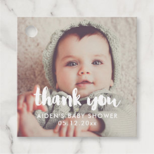 Etiquetas Para Recuerdos Bebé ducha gracias