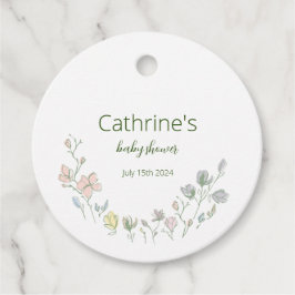 Etiquetas Para Recuerdos Bebé en sangre Baby Shower género neutro