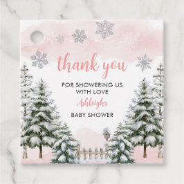 Etiquetas Para Recuerdos Bebé, está frío fuera de Baby Shower Gracias