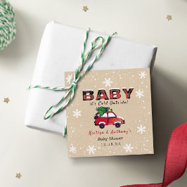 Etiquetas Para Recuerdos Bebé hace frío afuera | NAVIDADES BABY SHOWER