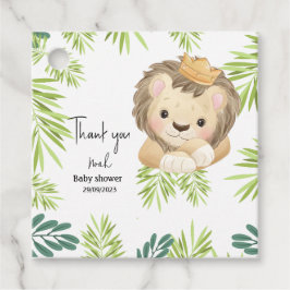 Etiquetas Para Recuerdos bebé león rey safari