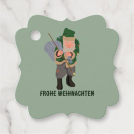 Etiquetas Para Recuerdos Belsnickel Frohe Weihnachten Desde
