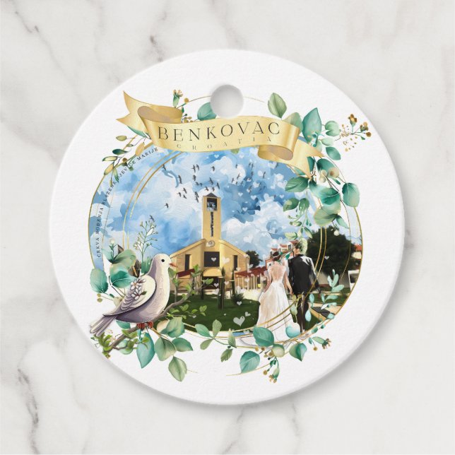 Etiquetas Para Recuerdos Benkovac (Anverso)