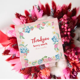 Etiquetas Para Recuerdos Berry First Birthday Strawberry Theme 1er cumpleañ