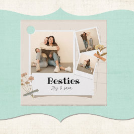 Etiquetas Para Recuerdos BESTIONES, Collage de fotos y nombres | BFF