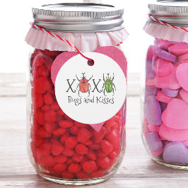 Etiquetas Para Recuerdos Bichos del Día de San Valentín