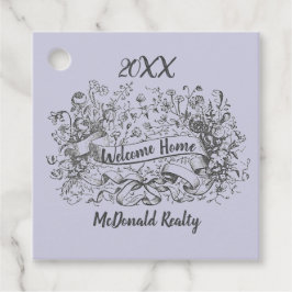 Etiquetas Para Recuerdos Bienvenido a Casa Nuevo Comprador de Hogares Graci