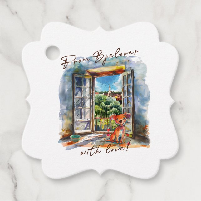 Etiquetas Para Recuerdos Bjelovar (Anverso)