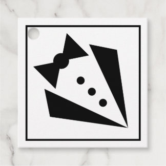 Etiquetas Para Recuerdos Black Tie - Fiesta de Soltero con Esmoquin