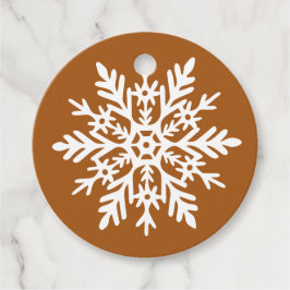 Etiquetas Para Recuerdos Blanca Nieve Caprichosa de Naranja Quemada Fiesta