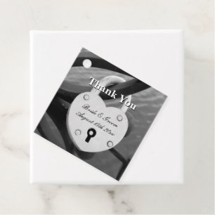 Etiquetas Para Recuerdos Bloqueo de amor con boda personalizado de ojo de c