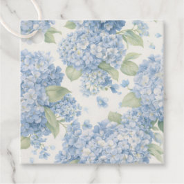 Etiquetas Para Recuerdos Blue Hydrangea Luxe Gift Tag | Coastal Hamptons 
