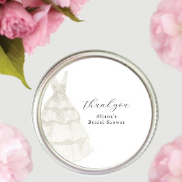 Etiquetas Para Recuerdos Boda blanco simple ducha de novia con traje