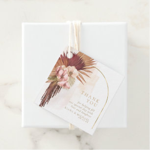 Etiquetas Para Recuerdos Boda Boho Oasis Floral Gracias ID959