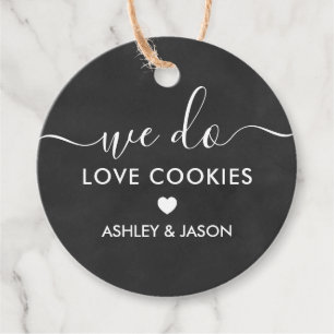 Etiquetas Para Recuerdos Boda Cookie Favor, Nosotros Amamos Las Cookies