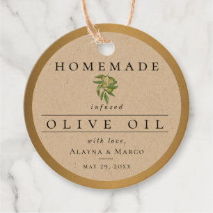 Etiquetas Para Recuerdos Boda de aceite de oliva