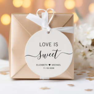 Etiquetas Para Recuerdos Boda de crema dulce amor