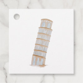 Etiquetas Para Recuerdos Boda de destino italiana de color de agua