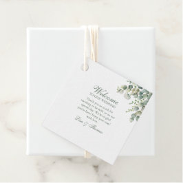 Etiquetas Para Recuerdos Boda de Eucalyptus