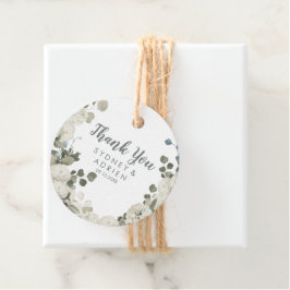 Etiquetas Para Recuerdos Boda de Floral de Invierno Gracias Por Favorecer E