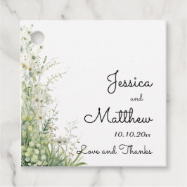 Etiquetas Para Recuerdos Boda de flores verdes Dusty Sage Green