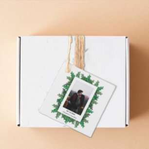 Etiquetas Para Recuerdos Boda de fotos de ramas de árbol de invierno