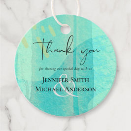 Etiquetas Para Recuerdos Boda de resumen moderno japonés escandinavo