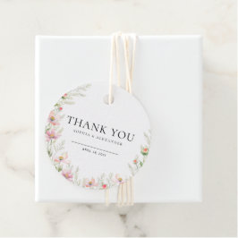Etiquetas Para Recuerdos Boda Favor Tags Wildflower