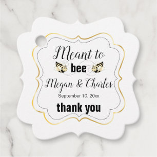 Etiquetas Para Recuerdos Boda fotográfico de Meto Bee Quote Gracias