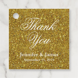 Etiquetas Para Recuerdos Boda Gracias Purpurina Gold