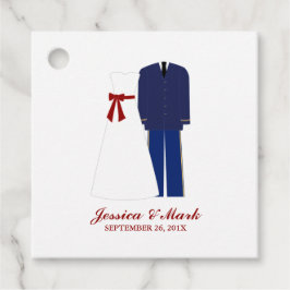 Etiquetas Para Recuerdos Boda militar