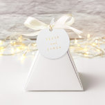 Etiquetas Para Recuerdos Boda personalizado mínimo moderno<br><div class="desc">Un hermoso diseño boda basado en tipografía minimalista con sus nombres en letras clásicas,  junto con letras modernas de escritura manuscrita con acento.</div>