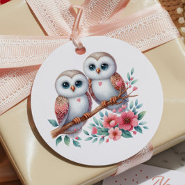 Etiquetas Para Recuerdos Boda Rústica Boho de Bosque de Lechuza