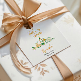 Etiquetas Para Recuerdos Boda Rústica Italiana 'That's Amore'