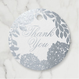 Etiquetas Para Recuerdos Boda Sofisticada de Hortensia Azul
