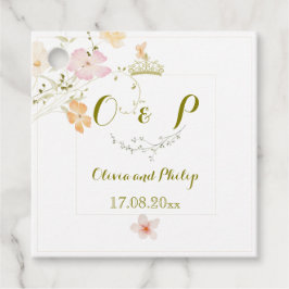 Etiquetas Para Recuerdos Boda Vintage Floral Ornamate Classic