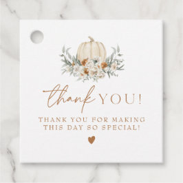 Etiquetas Para Recuerdos BOHEME Boho Fall Terracotta Calabaza Floral