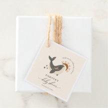 Boho Celestial Whale Baby Shower