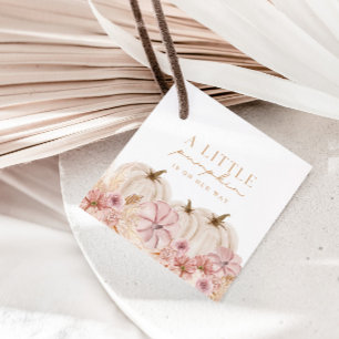 Etiquetas Para Recuerdos Boho Chicas Pampas Personalizado de calabaza de hi