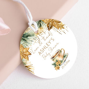 Etiquetas Para Recuerdos Boho invierno ducha bebé fiesta de té gracias