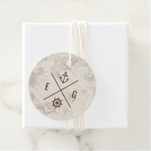 Etiquetas Para Recuerdos Boho Nautical Destination Wedding