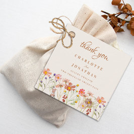 Etiquetas Para Recuerdos Boho Rustic Floral Fall Wedding Gracias