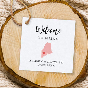 Etiquetas Para Recuerdos Bolsa de bienvenida de cualquier Boda principal de