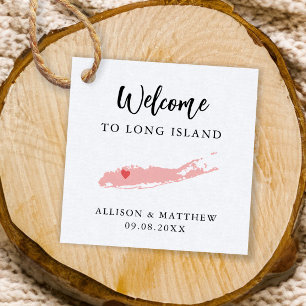 Etiquetas Para Recuerdos Bolsa de bienvenida de cualquier color de Boda de 