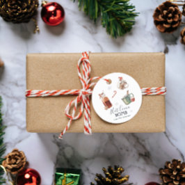 Etiquetas Para Recuerdos Bomba de chocolate caliente