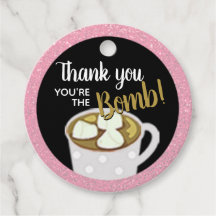 Bombas Gold Pink Hot Cocoa | Gracias Boda