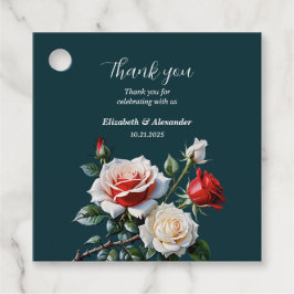 Etiquetas Para Recuerdos Bonito oscuro rosa rosa rojo rosa rosas rojas boda