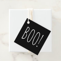 Boo Black Halloween Party | Trato Minimalista lind