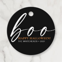 Boo Cute Happy Halloween Black