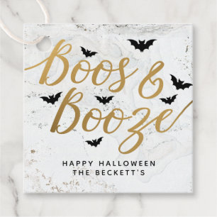 Etiquetas Para Recuerdos Boos y Booze